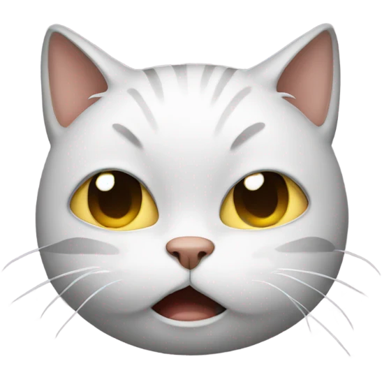 Cat crying emoji