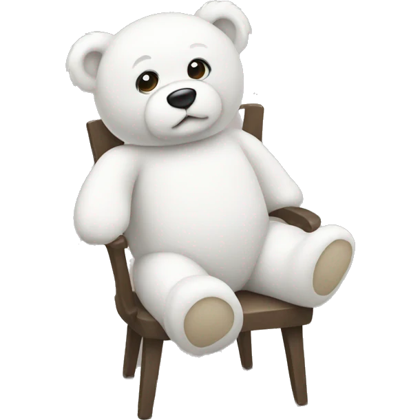 White teddy emoji