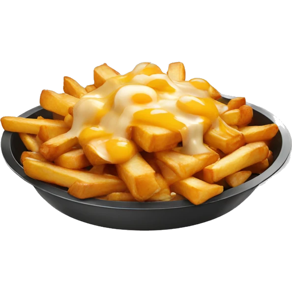 Poutine qui mange emoji