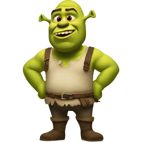 Shrek confused emoji