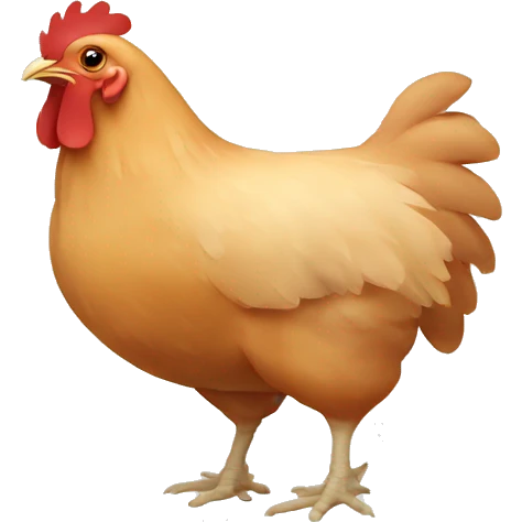 chicken thigh simple icon emoji
