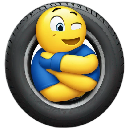 michelin logo with a tire emoji