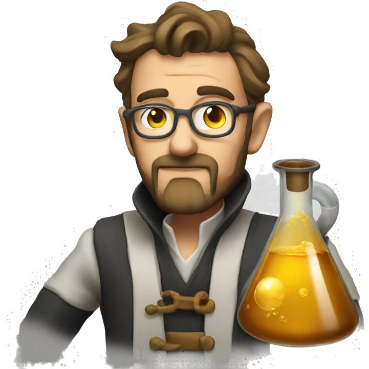An alchemist emoji