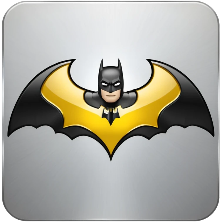 Batman logo emoji