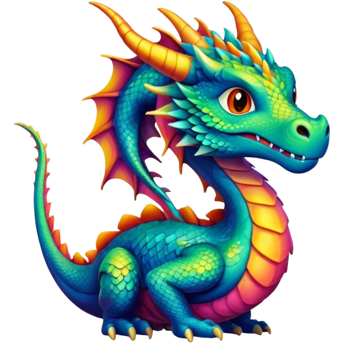 realistic dragon emoji