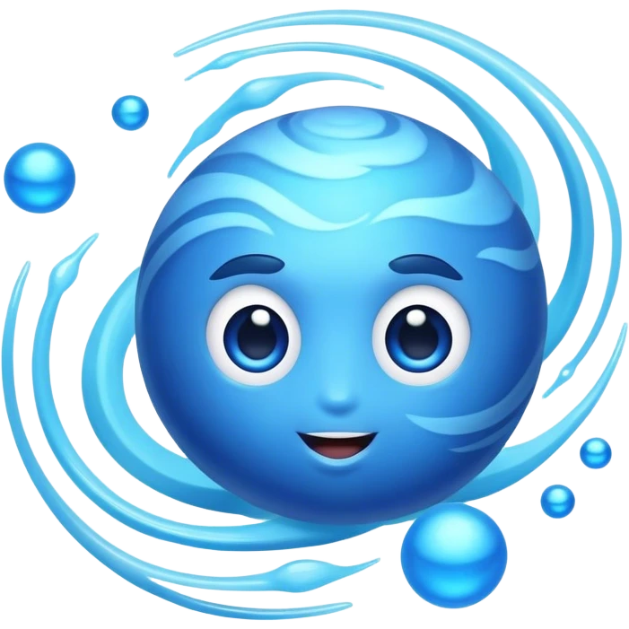 Planet Neptune emoji