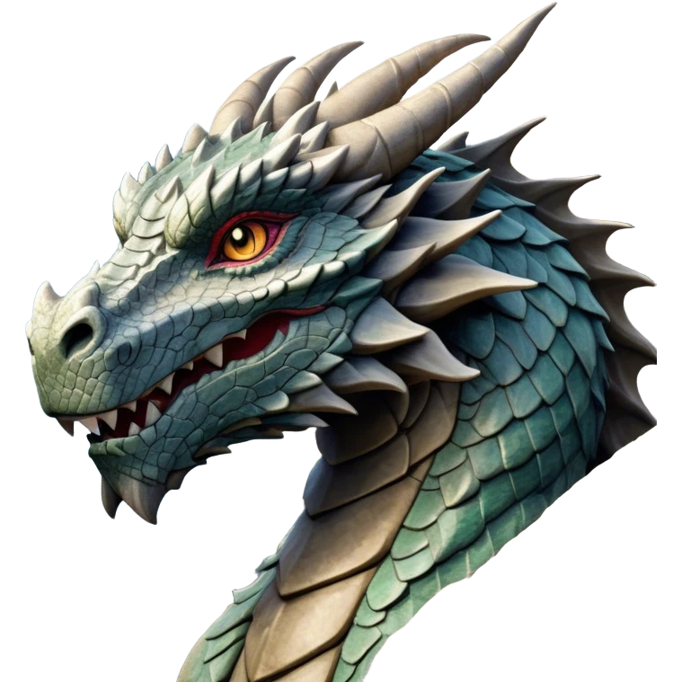 Cinematic Noble Giant Rock Dragon Portrait Emoji, Poised and awe-inspiring, with a massive, rugged form carved from ancient stone, featuring intricately textured scales that resemble weathered granite and basalt, and piercing, stony eyes echoing the strength of timeless mountains; rendered with lifelike detail and earthy natural highlights, high shine, formidable and grounded, styled with an aura of primordial majesty, focused and resolute, soft glowing outline, capturing the essence of an enduring rock titan ready to surge from the screen with ageless power! emoji