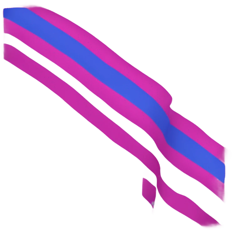 bisexual flag emoji