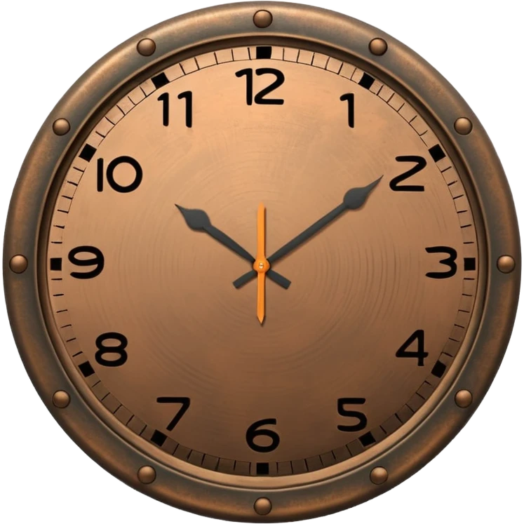 clock without hands emoji