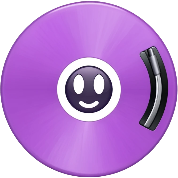 Mauve record  emoji