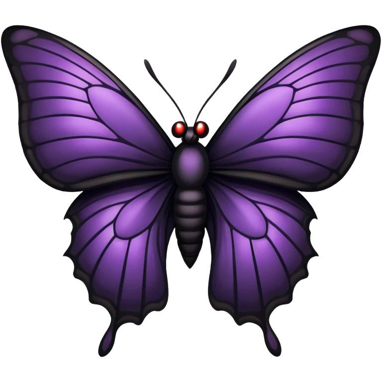 evil butterfly emoji