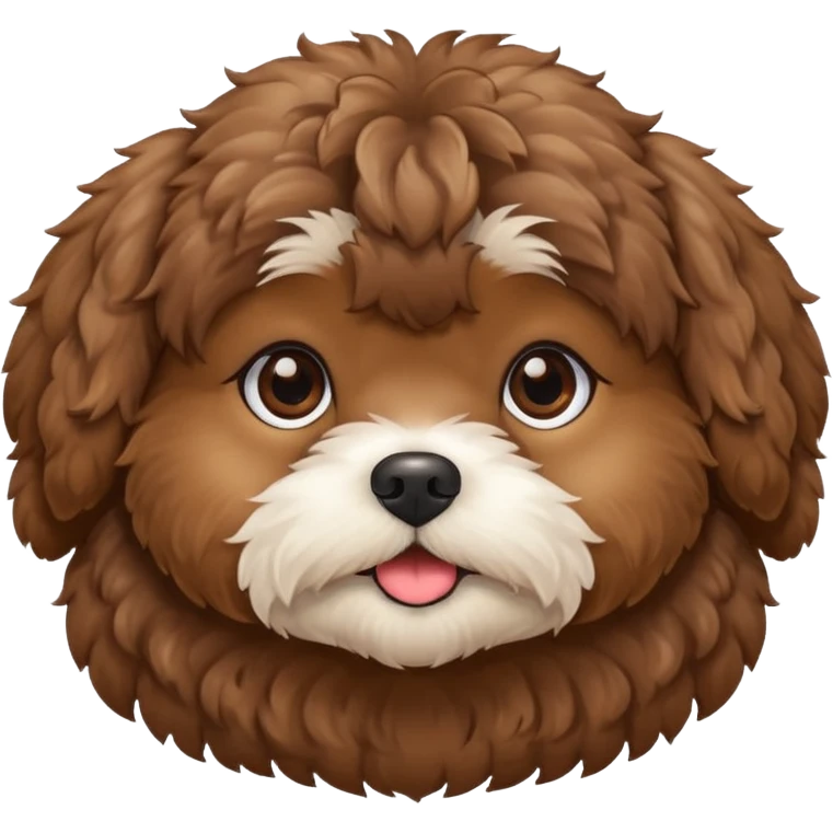 Brown Shihpoo emoji
