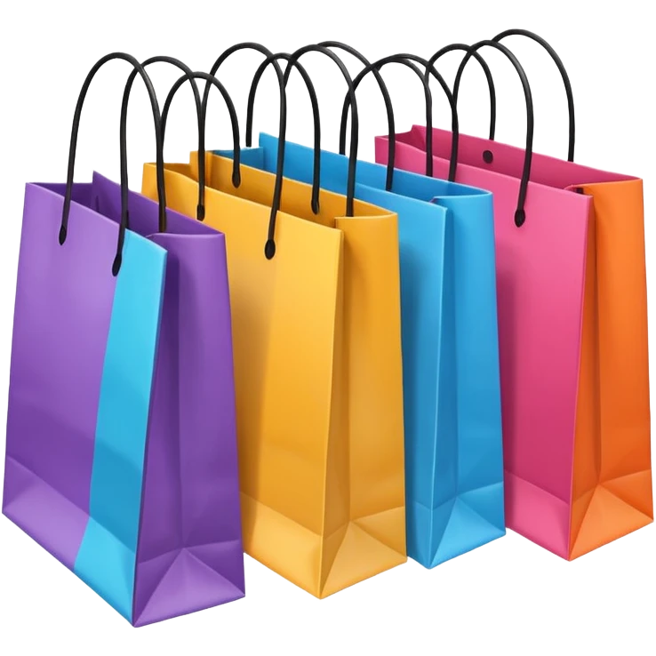 bolsas de compras  emoji