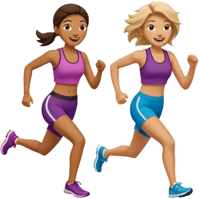 Women Running to brunch emoji