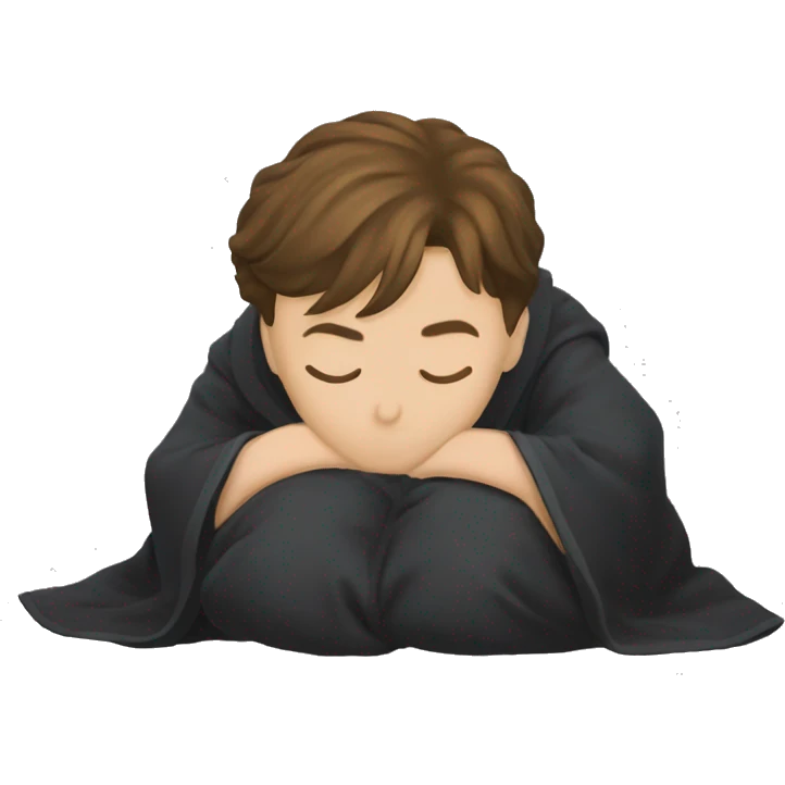 Harry Potter robe Person lying down face down emoji