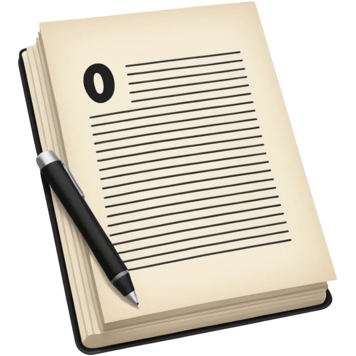 a screenplay manuscript  emoji