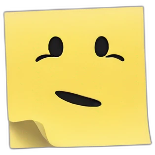 sticky notes emoji