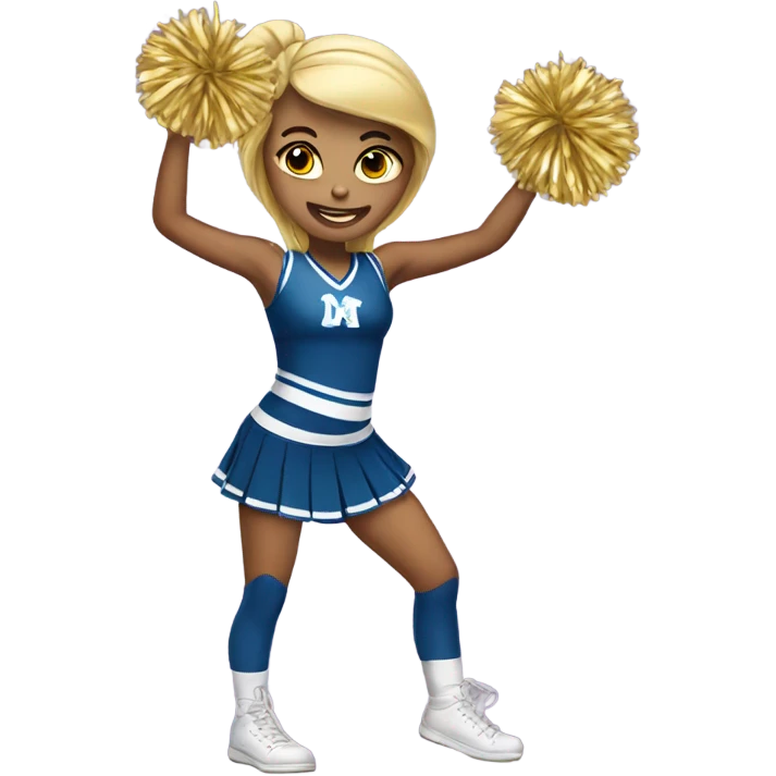 Cheerleader emoji