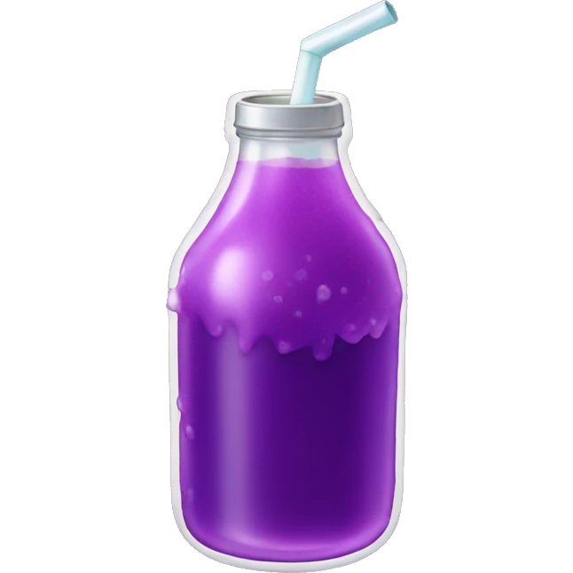 purple soda emoji