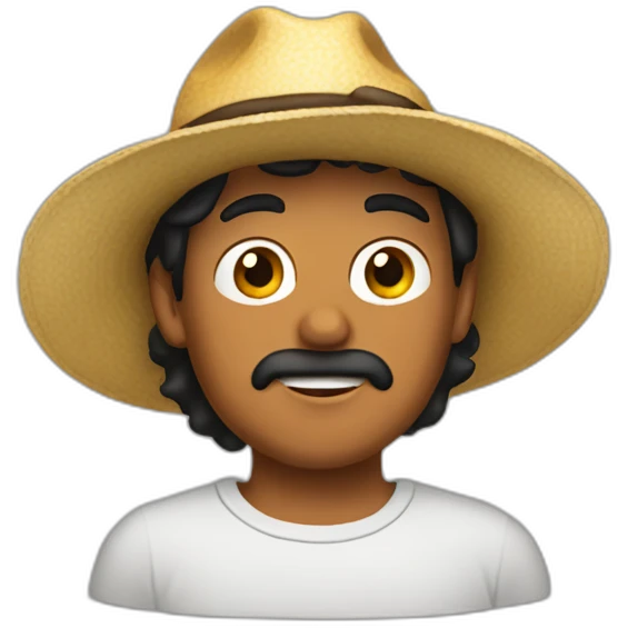 Pedro-sabchez-with-a-hat emoji