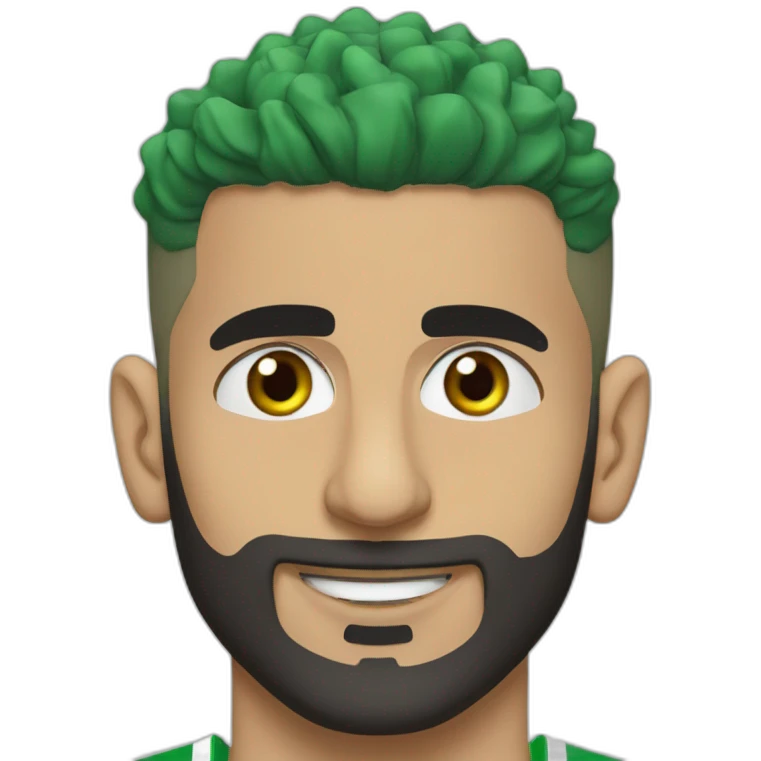 Riyad Mahrez algeria emoji