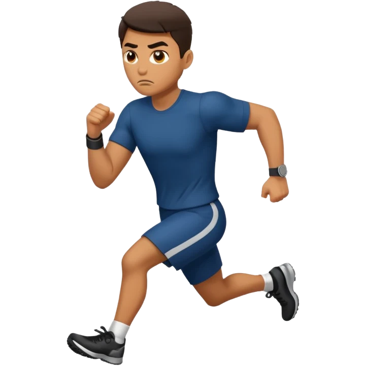 aggressive fbi runner emoji