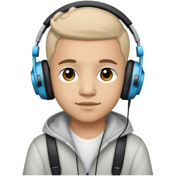 Niño músico DJ emoji