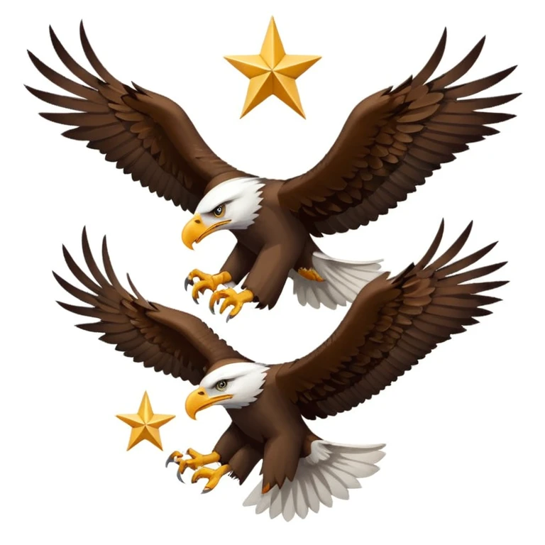 Eagles With Star emoji