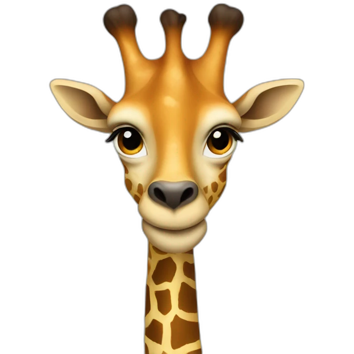 Smoke-girafe emoji
