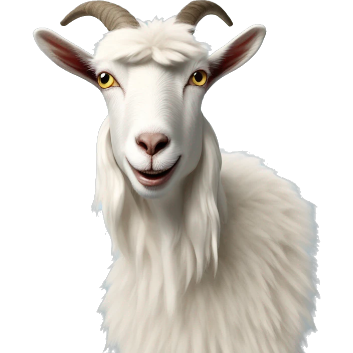 Goat puffy coat driving 2024 hummerEV emoji