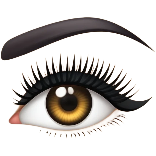 eyelashes emoji
