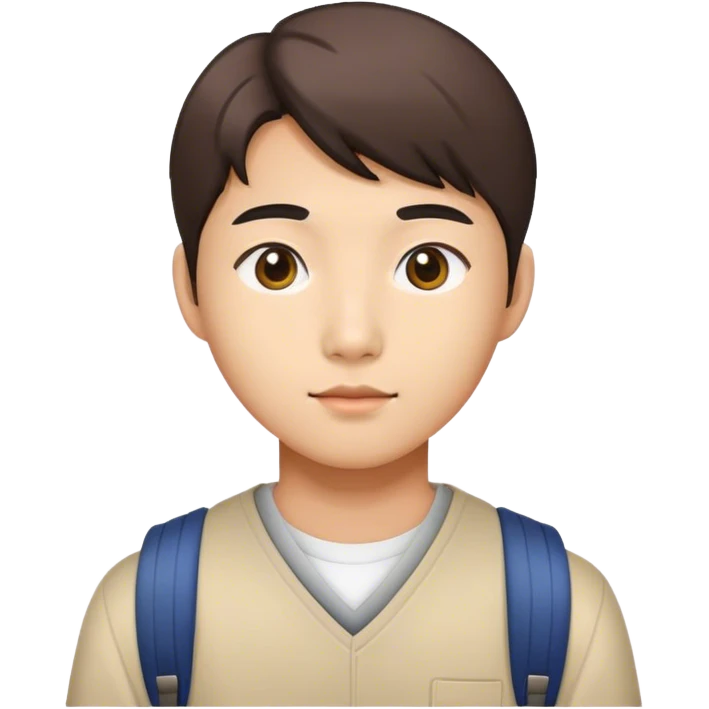 한국 학생 만들어줘 emoji