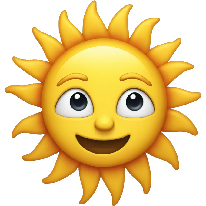 sun emoji