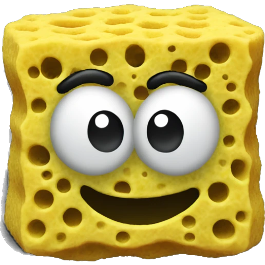 sponge on blackboard emoji