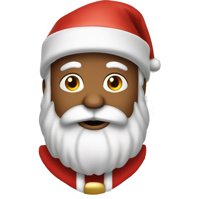 Santa Claus in red emoji