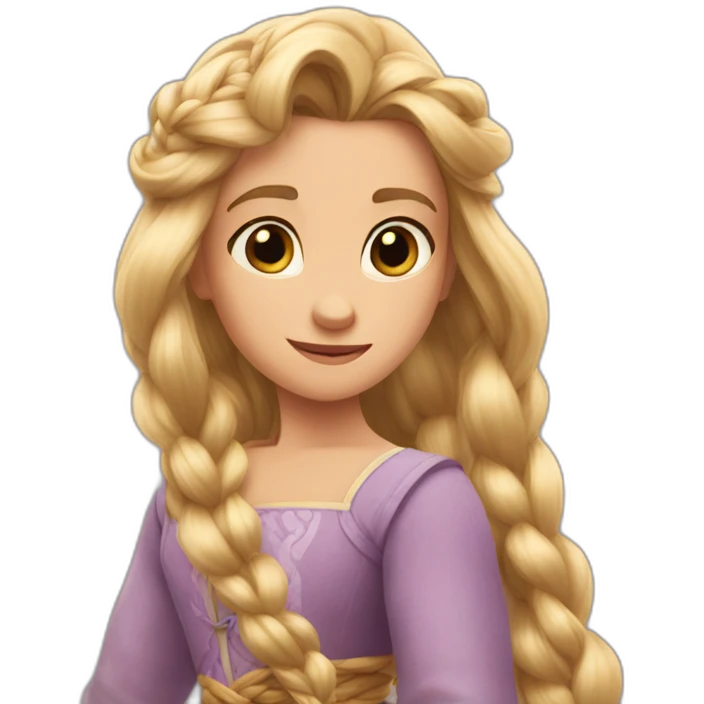 Raiponce emoji