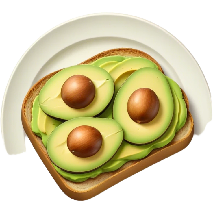 avocado toast emoji