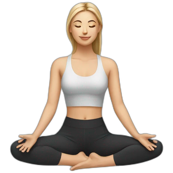 Yoga wear emoji