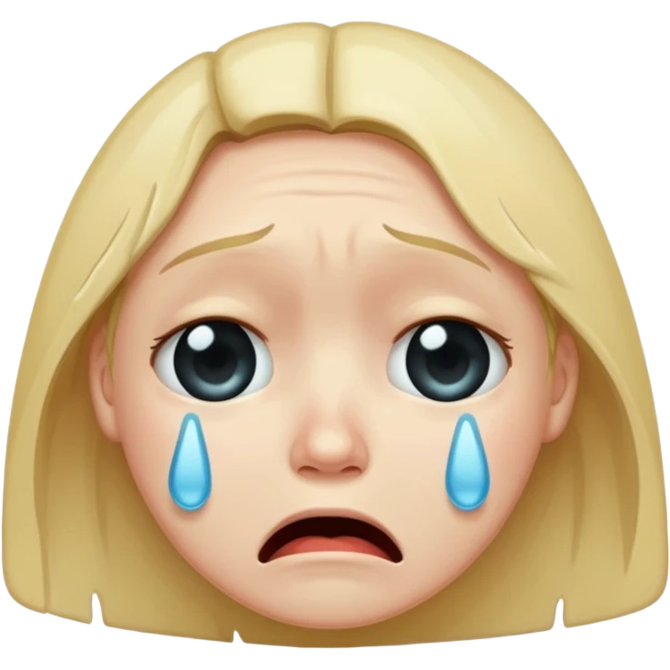 crying face emoji emoji