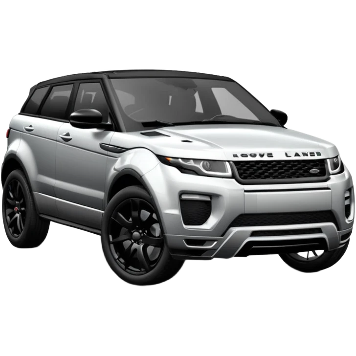 2024 BLACK LandRover evoque with black rims, black trim and black interior  emoji