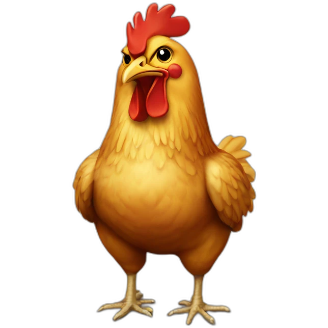 chicken-thanks emoji