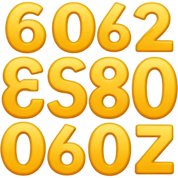 un emoji six seven emoji