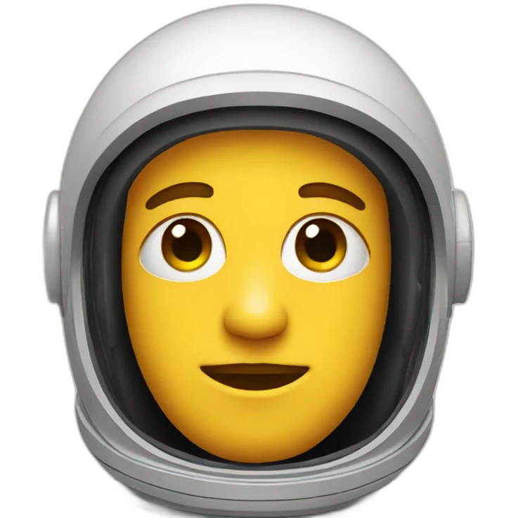 astronaut face emoji