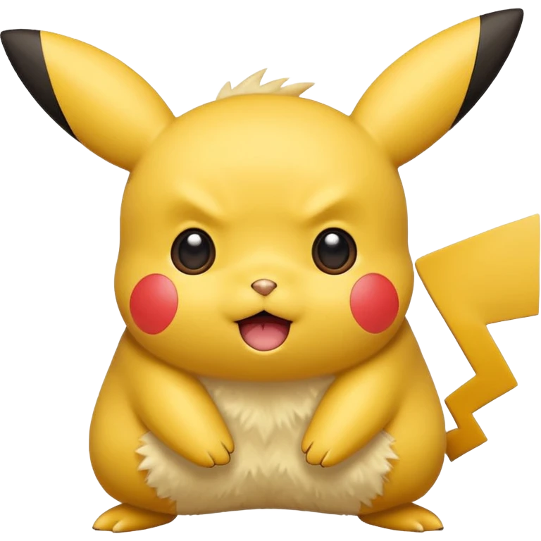 Confused pikachu emoji