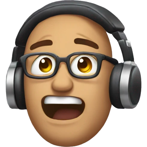 Sarcastic emote for a blind musicstreamer on twitch emoji