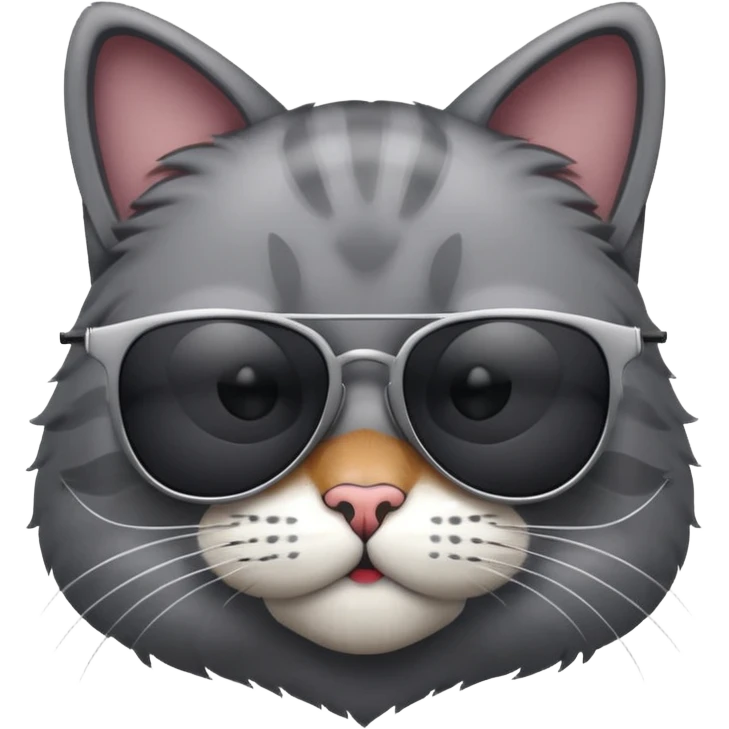 cool cat with sunglasses emoji