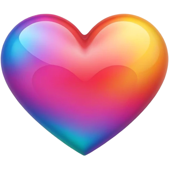 Cœur multicolore emoji