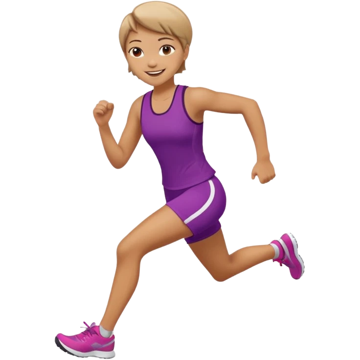 run girl emoji