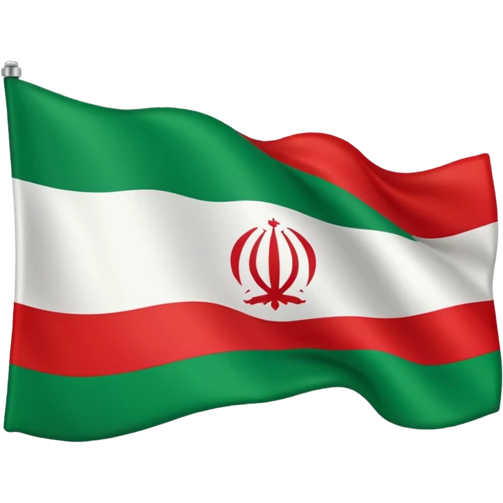 Iran flag but no sign emoji