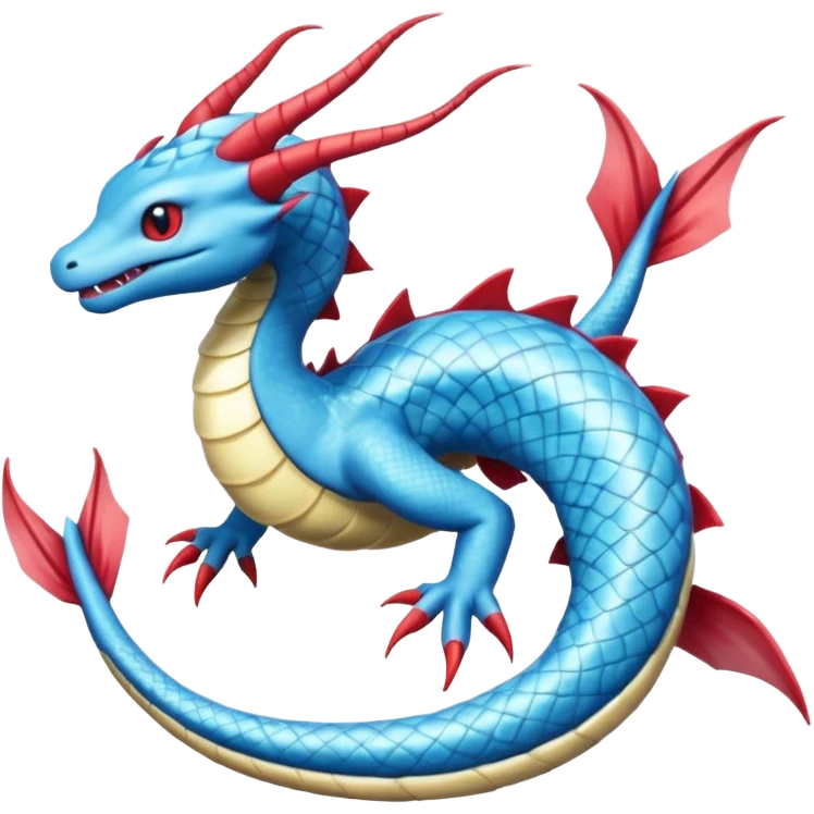Krookorok-Gyarados-Salamence-Dratini-Dragonair-fusion-hybrid-creature  emoji